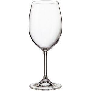 Crystalite Bohemia KLARA/SYLVIA 6 darab, 350 ml, vörösbor kép