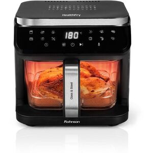 Rohnson R-2890 Glass & Steel HealthFry – 5, 5 l kép
