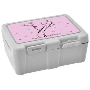 ORION Box UH Lunch uzsonnásdoboz 18x14x7, 5 cm osztott SZÍVvel kép