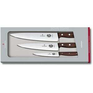 Victorinox 3 db-os famarkolatos konyhakés készlet kép