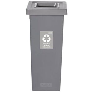 Igotrend, 719005 szemetes 53 l, FIT BIN - szürke/szürke kép