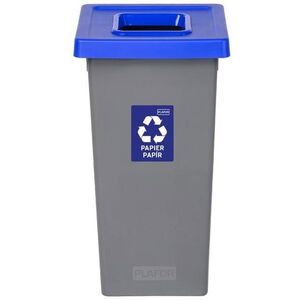 Igotrend, 723003 szelektív szemetes 75 L, FIT BIN - szürke/kék kép