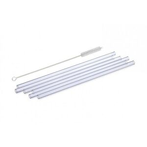 SIMAX Egyenes szívószál 20 cm 6 db + EXSLUSIVE kefe kép