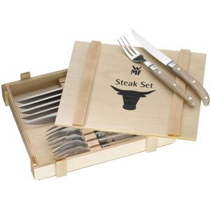 WMF Ranch 1280636046 steak evőeszközkészlet 12 db kép
