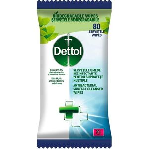 DETTOL Antibakteriális felülettörlő kendő 80 db kép