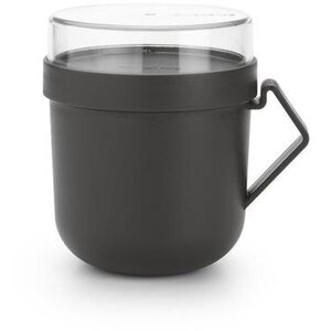 Brabantia Make & Take leveses bögre, 0, 6 l, sötétszürke kép