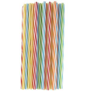 Orion UH Szívószál, többször használatos, 22 cm, vegyes színekben, 50 db kép