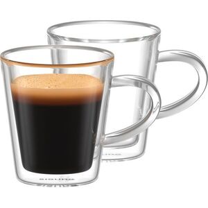 Siguro Espresso duplafalú üvegpohár, 90 ml, 2 db kép