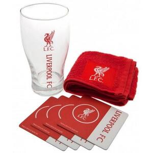 Liverpool FC: Wordmark, pohár poháralátéttel és törölközővel kép