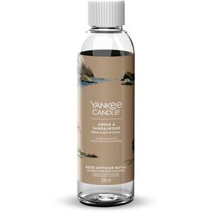 YANKEE CANDLE Signature Amber & Sandalwood utántöltő, 200 ml kép