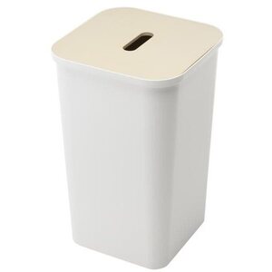 ORTHEX COLLECT szennyeskosár 53 l, fehér + fa fedő kép