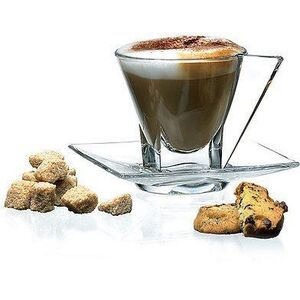 RCR FUSION Cappuccino csésze és csészealj 190, készlet 2+2 db kép