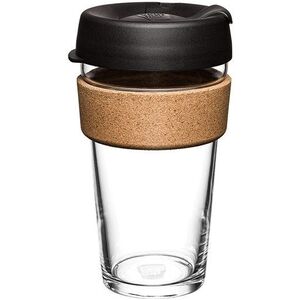 KeepCup bögre Brew Cork Black 454ml L kép