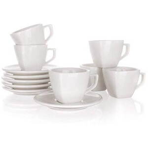 BANKET ALBA A02886 Csésze és és csészealj készlet, 6 db, 250ml kép
