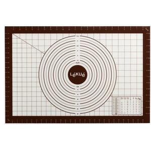 Lékué Non-stick pastry tapadásmentes, szilikon alátét, tészta kinyújtásához, méretezett, 60 × 40 cm, kép