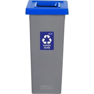 Igotrend, 719003 szelektív szemetes 53 L, FIT BIN - szürke/kék kép