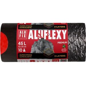 ALUFIX Premium, fekete, 45 l, 10 db kép