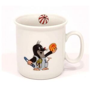 Thun tanulópohár gyerekeknek 220 ml, KISVAKOND ÉS A LABDA, 1 darab, porcelán kép