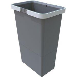 Elletipi Műanyag kosár fogantyúval SMALL, 8 L, szürke, 34 x 15 x 22, 5 cm kép