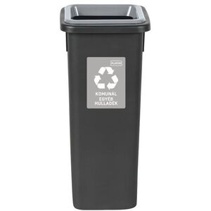 Igotrend, 714005 szemetes 20 l, FIT BIN fekete/szürke kép