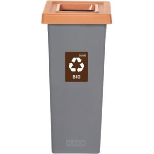 Igotrend, 719006 szemetes 53 l, FIT BIN - szürke/barna kép