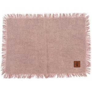 H&L Edge Tányéralátét, pamut, 45×30 cm, rózsaszín kép