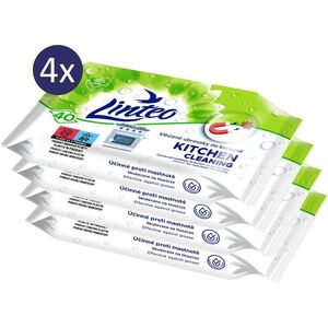 LINTEO nedves tisztítókendő, konyhai, 4x 40db kép