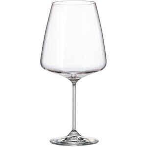 BOHEMIA ROYAL CRYSTAL Sora 780 ml, vörösboros készlet, 6 darab kép