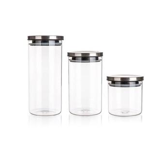 BANQUET FREIA 650 + 1100 + 1450 ml-es fedeles üvegedénykészlet kép