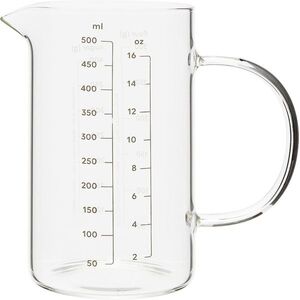 Siguro üveg mérőedény kiöntőcsőrrel, Baker, 0, 5 l kép