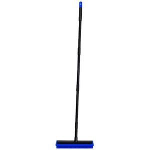 Verk 27408 Silikonový gumový kartáč s kovovou rukojetí 120 cm, černomodrý kép