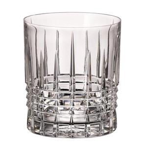 BOHEMIA ROYAL CRYSTAL pohár 6 db 350 ml Bohemia whisky, dekor PINNA kép