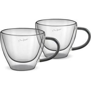 Lamart Thermo pohár LT9117 VASO Cappuccino szett 190 ml 2 db fekete kép