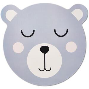 Zeller Tányéralátét gyerekeknek, medve motívum, átmérője 36, 5 cm, szürke kép