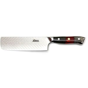 MaceMaker RED SNAPPER NAKIRI SanMai damaszkuszi acél konyhakés kép