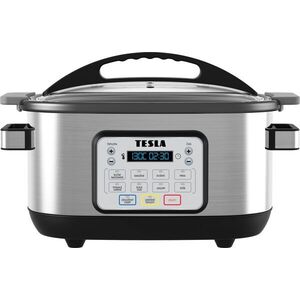 TESLA MultiCook M80 Deluxe - multifunkciós elektromos főzőedény + kiterjesztett 3 éves garancia kép