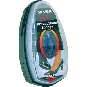 SILVER szivacs ápolószerrel Extra - fekete 6 ml kép