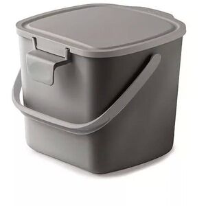 SNIPS Bio-hulladékgyűjtő, 3 l, sötétszürke + világosszürke fedél kép