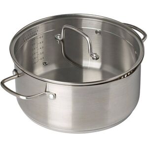 PYREX Kastrol INFINITY se skleněnou poklicí nerez 4 l 24 cm kép