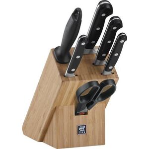 Zwilling Profesional "S" blokk késekkel 7 db bambusz kép