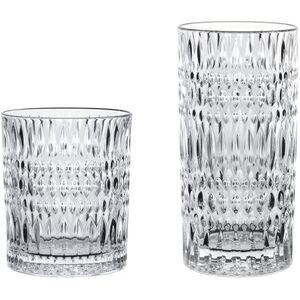 Nachtmann ETHNO whiskys (345 ml) és hosszú italos (445 ml) pohárkészlet, 12 db kép