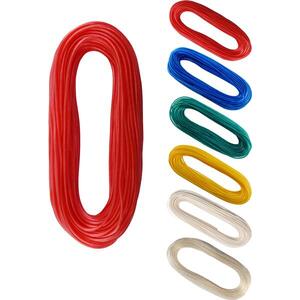 CONNEX PP/PVC Ruhaszárító kötél acélbetétes, 3, 5 mm × 20 m, különböző színekben kép