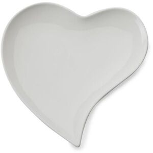 Maxwell & Williams WHITE BASICS szív tányérkészlet, 4 darab kép