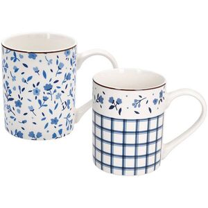 Tognana Sada hrnků 6 ks COTTAGE modro bílé 330 ml kép
