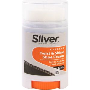 SILVER Cipőápoló csavaros tubusban - fekete 50 ml kép