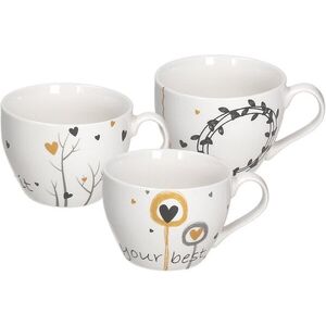 Tognana bögre készlet 6 db 400 ml IRIS GOLDY kép