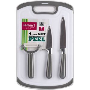 LAMART LT2097 késkészlet hámozóval és vágódeszkával PEEL kép