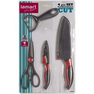 LAMART LT2098 késkészlet ollóval és hámozóval kép