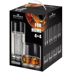 Bohemia Royal Crystal FOR HOME üveg - 8 db kép