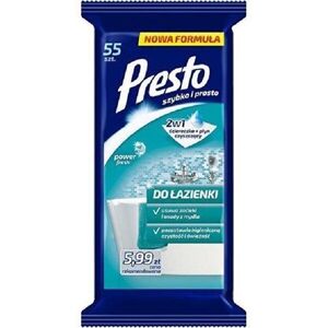 PRESTO fürdőszobai tisztítókendő 55 db kép